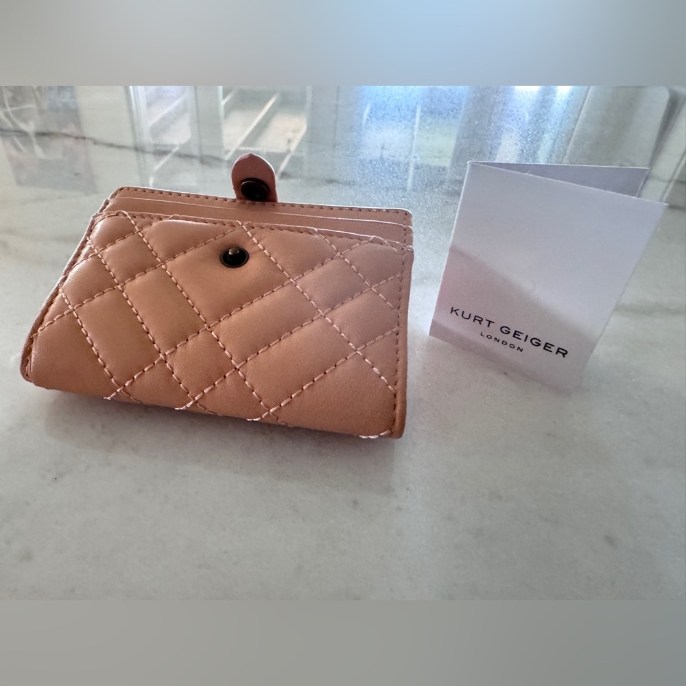 Kurt Geiger Quilted Bi-fold Card Holder